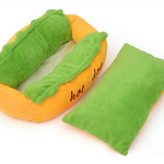 Fine joy Hot Dog Bed Pet Winter Beds Fashion Sofa Cushion Supplies Warm Dog House Pet Sleeping Bag Cozy Puppy Nest Kennel