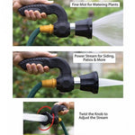 Mighty-y fireman nozzle booster water gun high pressure water gun nozzle Wash Lawn Car  Mighty Power Hose Nozzle