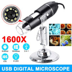 Portable HD 1600X 2MP Zoom USB Magnifier Endoscope Camera
