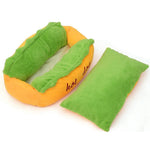 Fine joy Hot Dog Bed Pet Winter Beds Fashion Sofa Cushion Supplies Warm Dog House Pet Sleeping Bag Cozy Puppy Nest Kennel