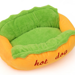 Fine joy Hot Dog Bed Pet Winter Beds Fashion Sofa Cushion Supplies Warm Dog House Pet Sleeping Bag Cozy Puppy Nest Kennel