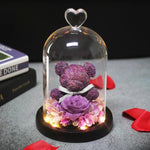 Eternal Rose Bear