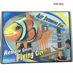 Remote Control Shark Toys Air Swimming Fish Infrared RC Flying Air Balloons Nemo Clown Fish Remote Control Air Plane Kids Toys