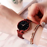 STARRYSKY™ Luxury Ladies Magnetic  Fashion Diamond Quartz Wristwatche